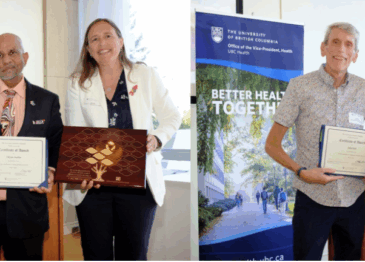 UBC Health Awards: Vikram Bubber & John Dub Receive Kerston Award!